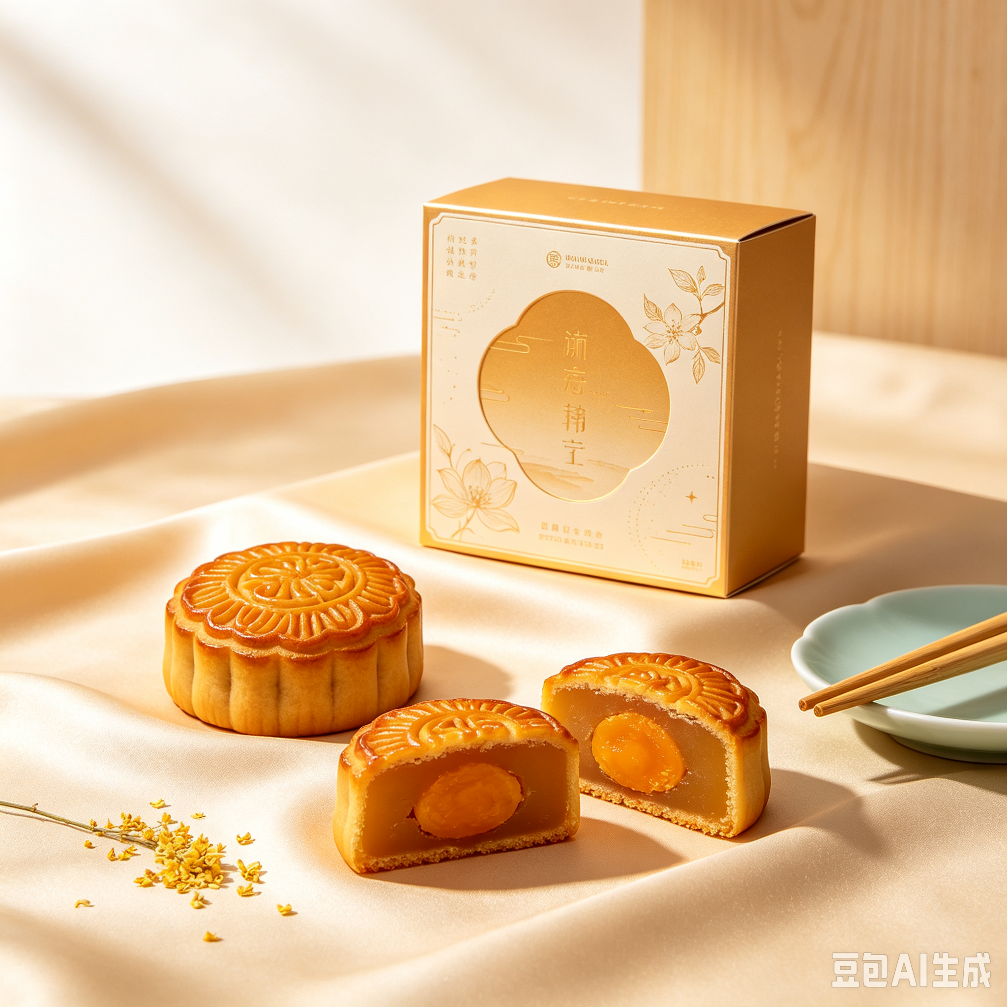 月饼一盒